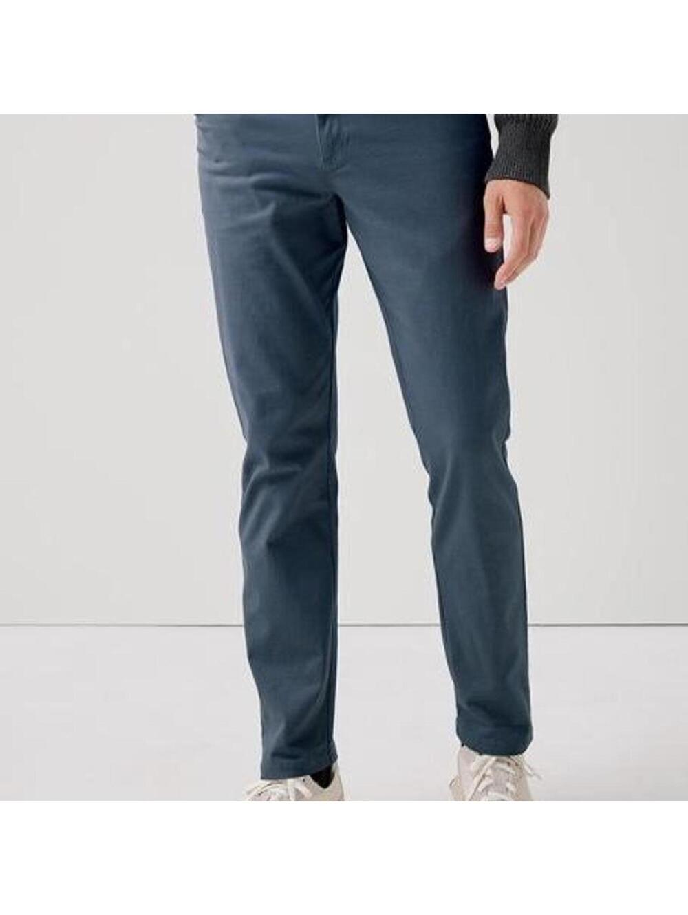 PACT Men's Stretch Twill 5-Pocket Pant